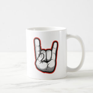 DjävulenHorns räcker gest Kaffemugg