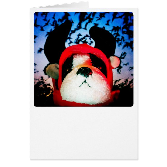 Djävulenhundkort Hälsningskort (Framsidan)