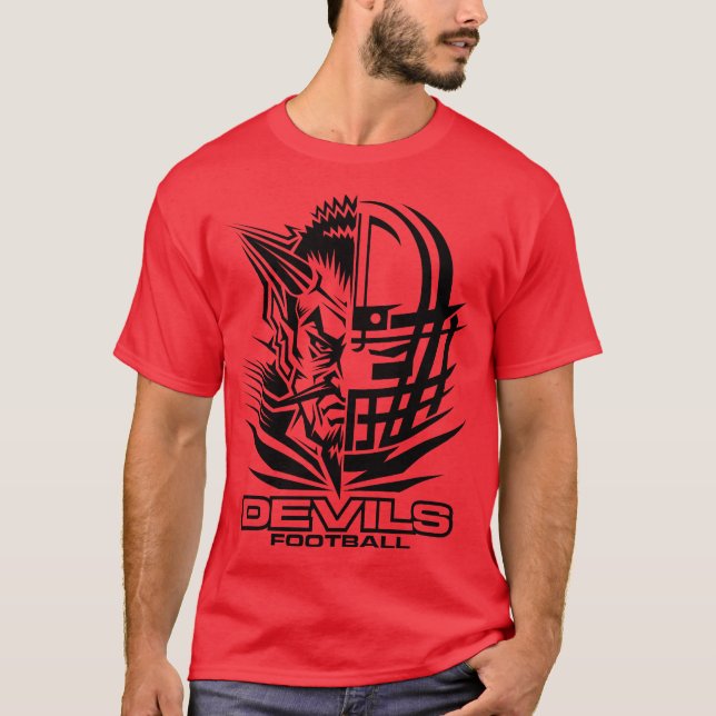 DJÄVULENS FOTBOLL T SHIRT (Framsida)