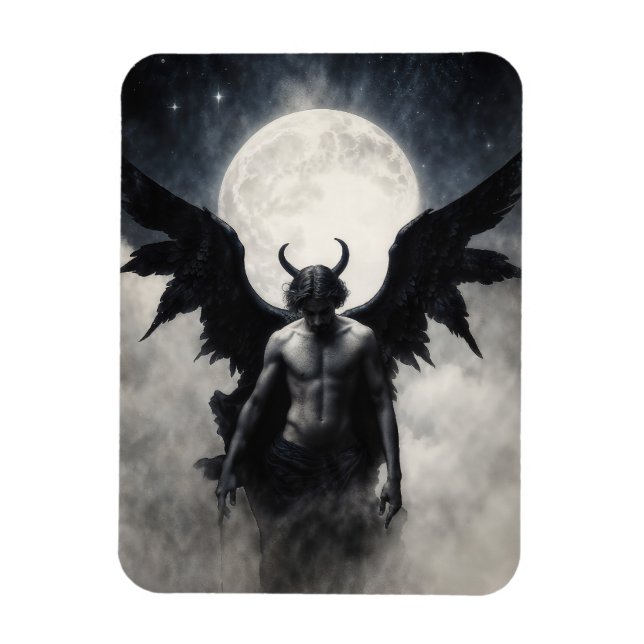 Djävulens Herre Lucifer Magnet (Vertikal)