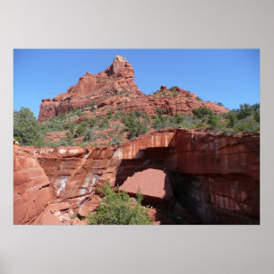 Djävulens kök i Sedona Arizona Poster