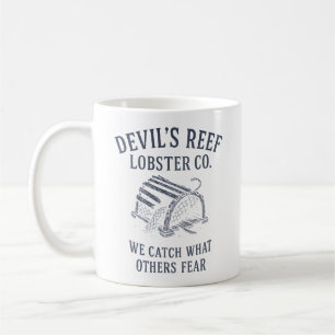 Djävulen's Reef Lobster - vi fångar vad andra fruk Kaffemugg