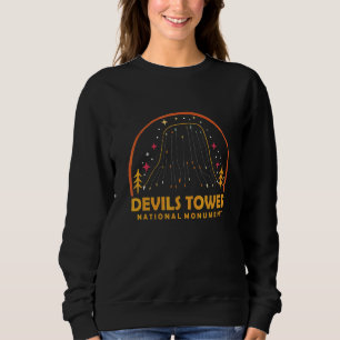 Djävulens torn Wyoming Berg Nationalmonument Hej T Shirt