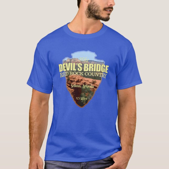 Djävulsbro spjutspets t shirt (Framsida)