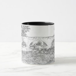 Djävulsbron och Stanley Bridge Kirkby Lonsdale Mugg