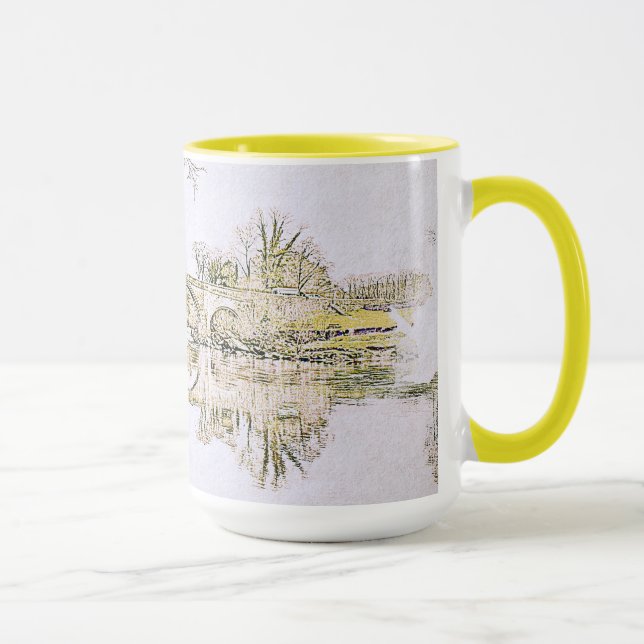 Djävulsbron Sketch, Kirkby Lonsdale Mugg (Höger)