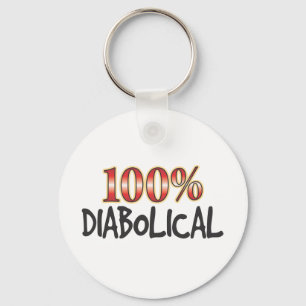 Djävulska 100 procent nyckelring