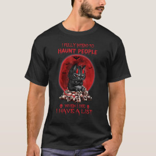 Djävulskatt Jag Har Full Intention Att Hetsa Männi T Shirt