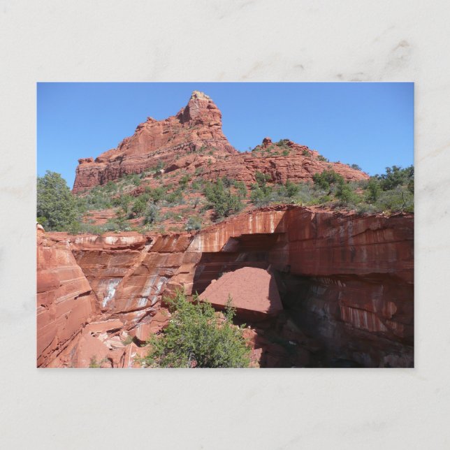 Djävulsköket i Sedona Arizona Vykort (Framsida)