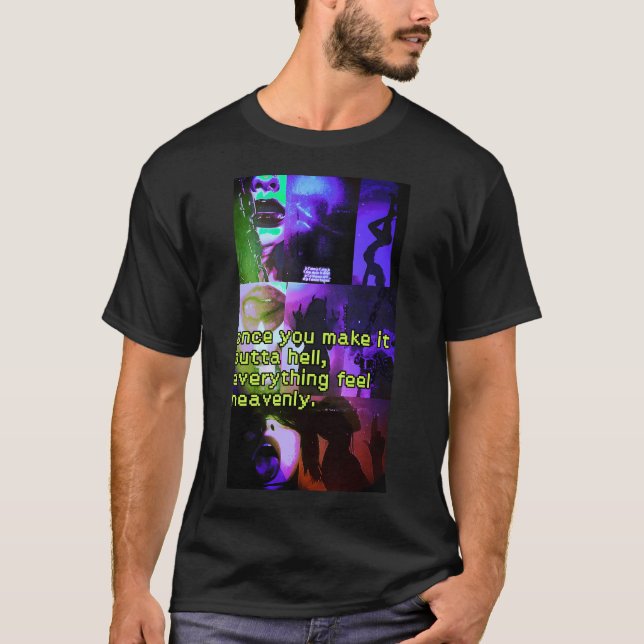 Djävulskt Änglalik T Shirt (Framsida)