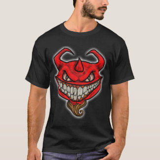 Djävulskt grina t-shirt