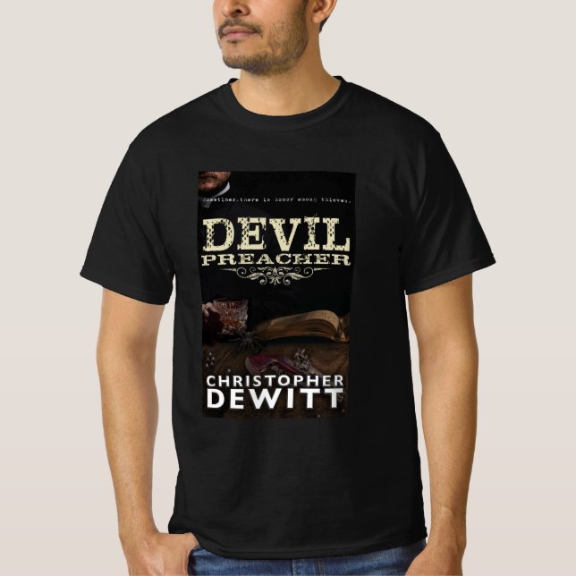 Djävulspredikant  t shirt (Framsida)
