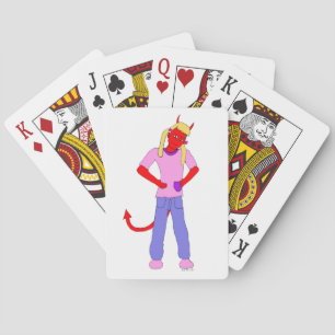 djävulstjej casinokort