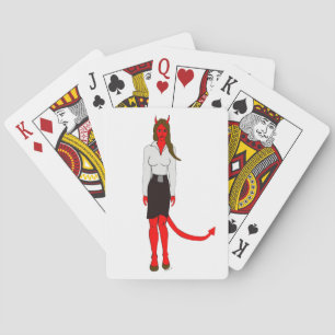 djävulstjej casinokort