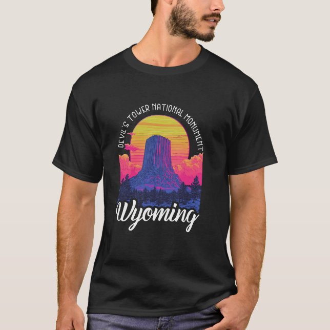 Djävulstornet Wyoming T Shirt (Framsida)
