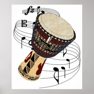Djembe Poster