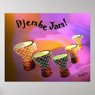 Djembe Sylt Poster