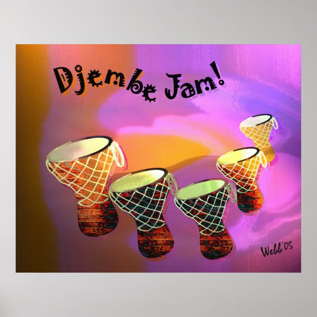 Djembe Sylt Poster (Framsidan)