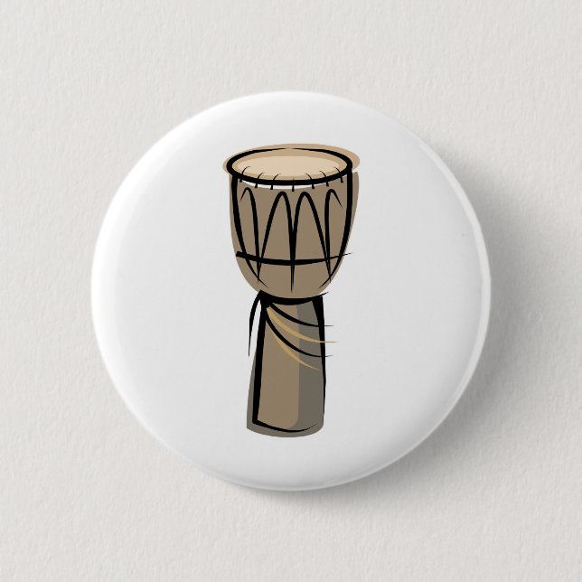 djembe trummar knapp (Framsida)