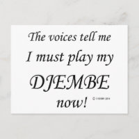 Djembe Voices säger att must Play