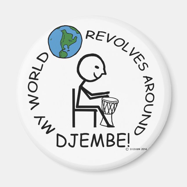 Djembe - World Revolves Around Magnet (Framsidan)