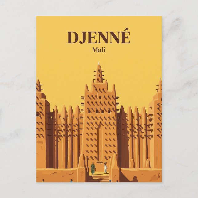 Djenné, Djenné, Mopti Vykort (Framsida)