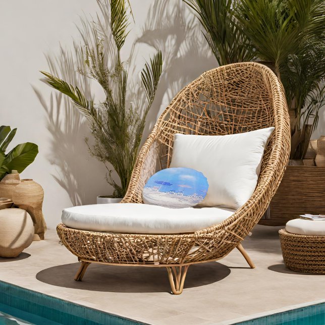 Djerba la Douce. Rund Kudde (Skapare uppladdad)