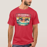 Djerba Tunisien Retro Emblem