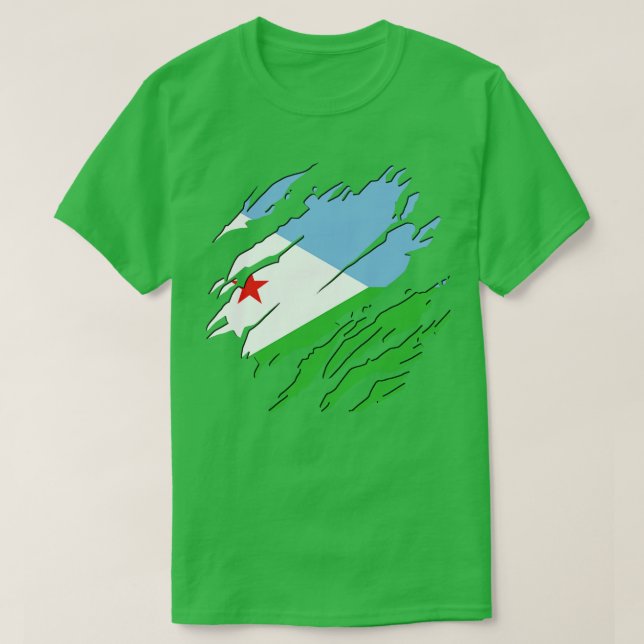 Djibouti Alltid T Shirt (Design framsida)