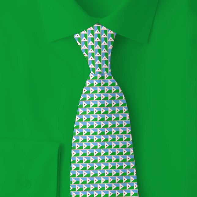 Djibouti Flag Brick Pattern Slips (Skapare uppladdad)