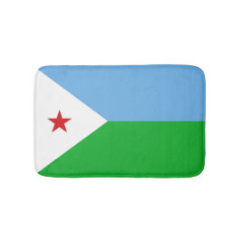Djibouti flagga badrumsmatta