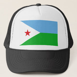 Djibouti Flagga Keps