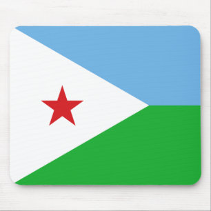 Djibouti Flagga Musmatta