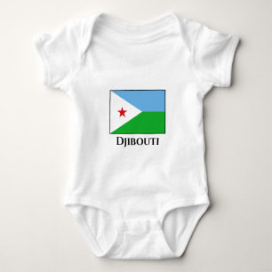 Djibouti Flagga T Shirt