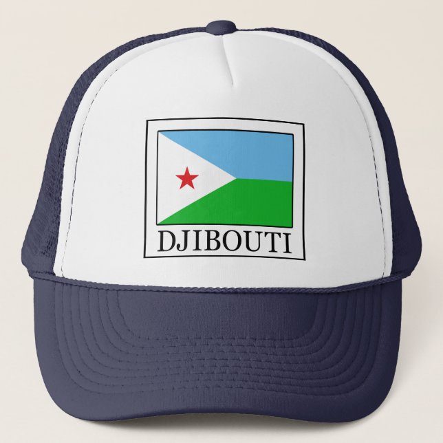 Djibouti hatt truckerkeps (Framsida)