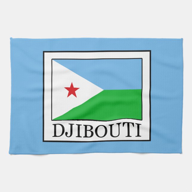 Djibouti Kökshandduk (Horisontell)