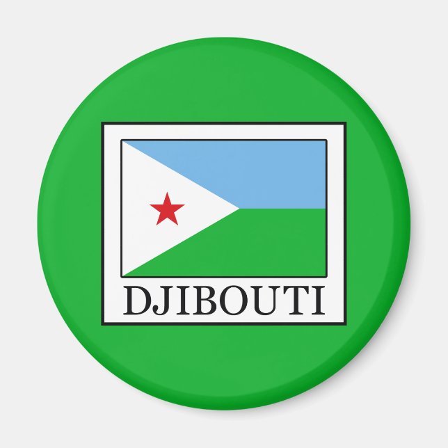 Djibouti Magnet (Framsidan)