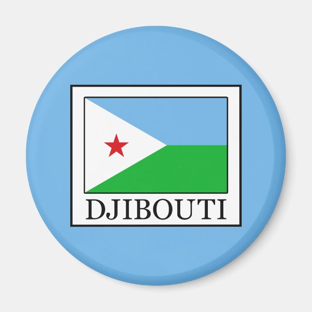Djibouti Magnet (Framsidan)