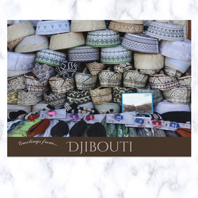Djibouti Market Vykort (Skapare uppladdad)