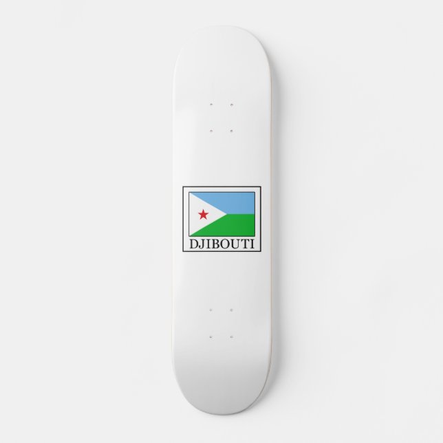Djibouti Mini Skateboard Bräda 18,5 Cm (Framsida)