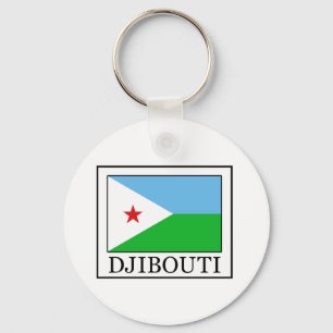 Djibouti-nyckelkedja Nyckelring