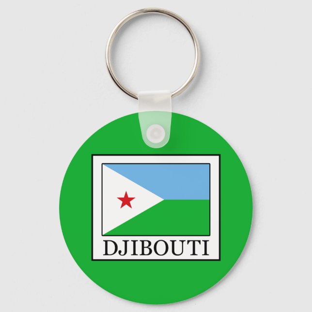 Djibouti Nyckelring (Framsida)