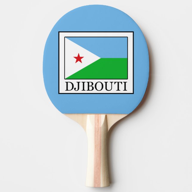 Djibouti Pingisracket (Framsidan)