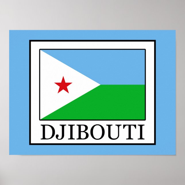Djibouti Poster (Framsidan)