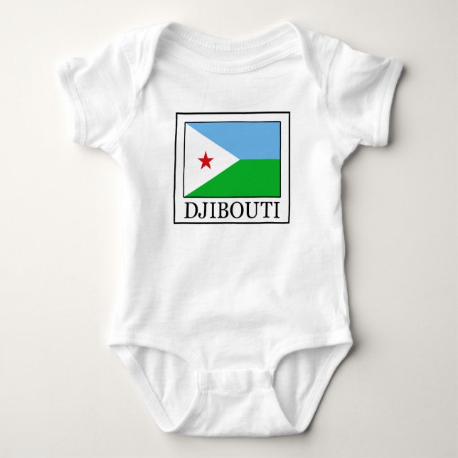 Djibouti T Shirt (Framsida)