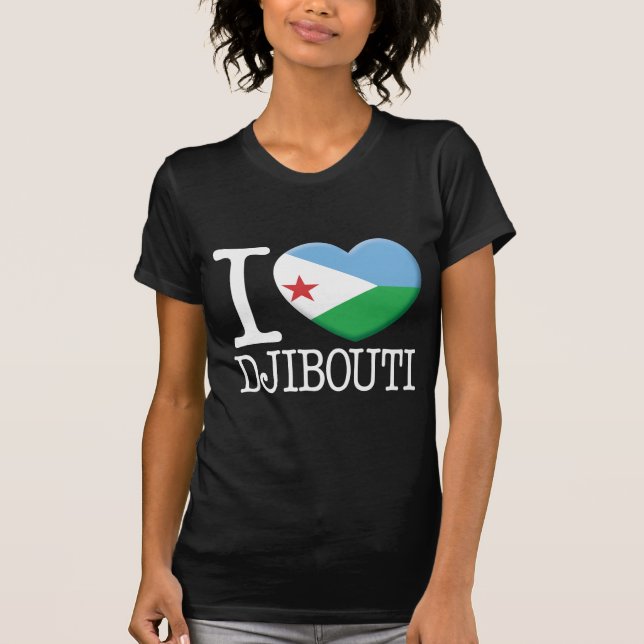 Djibouti T-shirt (Framsida)