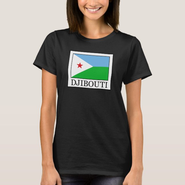 Djibouti T Shirt (Framsida)