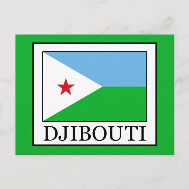 Djibouti Vykort (Framsida)