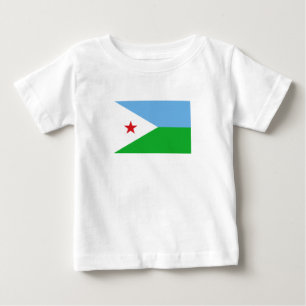 Djiboutis flagga t shirt