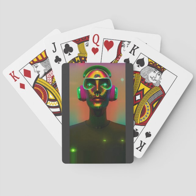 DJin'er mind Art Casinokort (Baksidan)